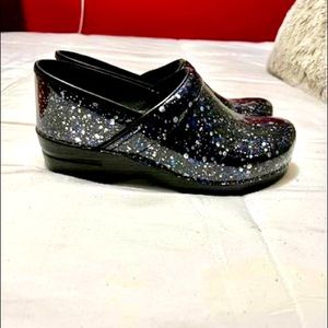 Danskos shoes, speckled blue, size 10. Brand new without tags! Never worn